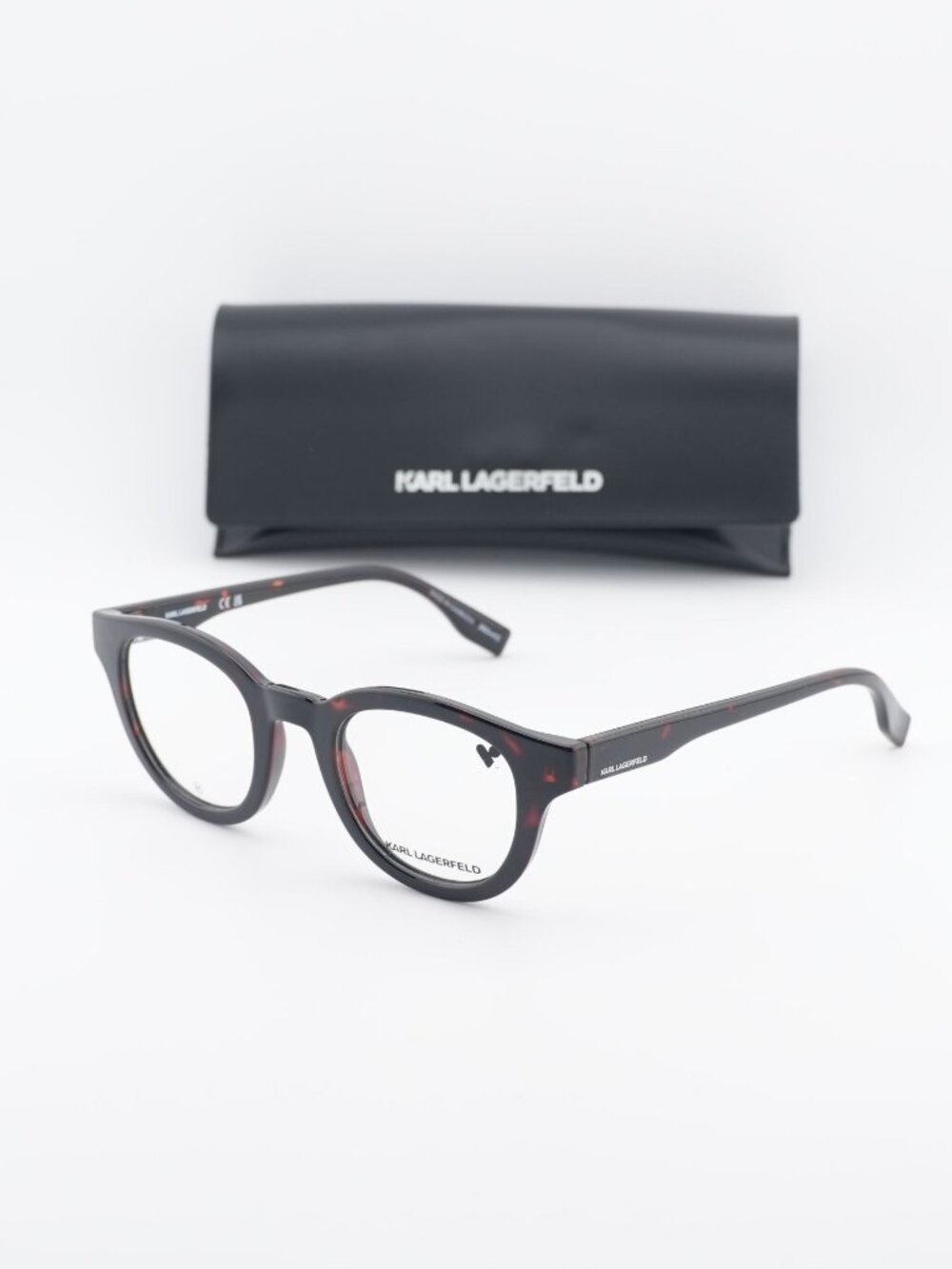 Karl Lagerfeld KL6177 240 Round 47mm Eyeglasses - Havana